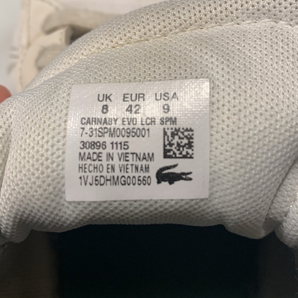 Lacoste Carnaby Men’s Sneaker - Picture 3 of 3